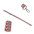 thumbnail image 3 of Unique Bargains 1 Pc Arrow Pattern Black Hook Handbag Strap for Dating Pink Polyester, 3 of 4