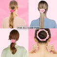 thumbnail image 6 of Scrunchies for Girls & Women - 12 count Satin Scrunchies - Hair Ties - Ponytail Holder - Cute Hair Accessories for Party & Valentine's Day, 6 of 7