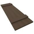 thumbnail image 6 of Ekena Millwork 14 in. W x 31 in. H Builders Edge, TailorMade Four Board Joined (2 Batten), Board-n-Batten Shutters, Includes Matching Installation Spikes (Per Pair), 385 - French Roast, 6 of 12