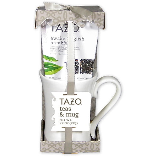 Tazo Mug with Tea Gift Set, 2 Piece 