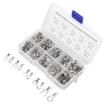 thumbnail image 3 of Ring Terminal Connectors, 320Pcs Wire Terminal Kit Ring Terminals Non Insulated  For Automotive Circuits, 3 of 8