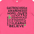thumbnail image 4 of Inktastic Gastroschisis Support Awareness Gift Youth T-Shirt, 4 of 5