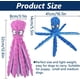 thumbnail image 2 of Juego de 2 juguetes de pulpo para perros, juguetes chirriantes para perros, juguete de peluche para perros pequeños y medianos, 2 of 5
