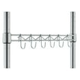 thumbnail image 3 of TRINITY EcoStorage™ 5-Tier Wire Shelving Rack | 36" X 18" X 72" | Nsf | Includes Wheels | Chrome, 3 of 9