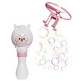 thumbnail image 3 of Bubble Machine Flying Bamboo Dragonfly Bubble Machine Children's Cute Wand Machine Bubble Maker White, 3 of 9