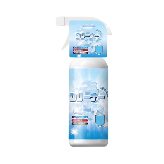 Yhmxh Kit de Nettoyage de Printemps Dégivrage Réfrigérateur Dégivreur Congélateur Ménager Neige Fondante Dégivrage Nettoyer Glace Antigel Agent de Glaçage 500ml Chiffon de Nettoyage en Microfibre Fournitures de Nettoyage Nettoyage de Voiture
