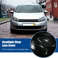 thumbnail image 2 of Pair Front Side Headlight Cover Headlamp Clear Lens Shell for Volkswagen Golf 6 2010-2015 No.5K1941751D, 2 of 6