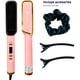 thumbnail image 4 of Cepillo Alisador Bluelander para Cabello, 4 Ajustes de Temperatura 160-220 °C, Cepillo Termico Con Clips y Liga, Rosa, 4 of 5