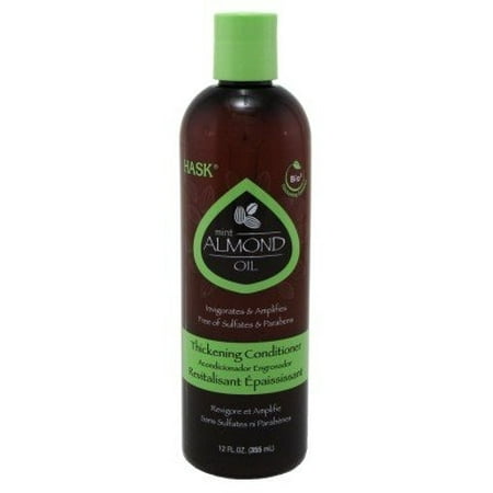 Hask Mint Almond Oil Conditioner Thickening 12oz (3 Pack)