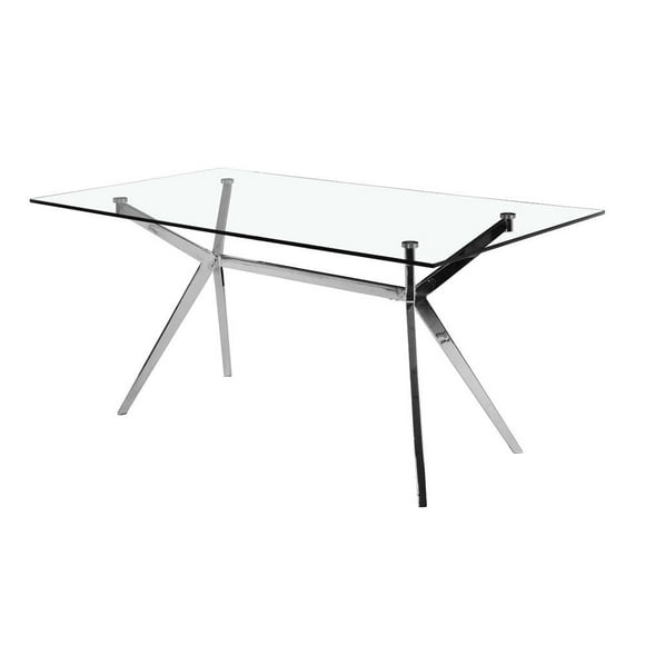 Home Gear Table à manger avec base Glam