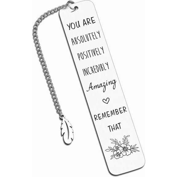College Student Gifts Book Marks for Reading Women Men Encouragement Gifts Christmas Stocking Stuffers Birthday Gift for Book Lovers Reader Coworkers Friends Students School Essentials