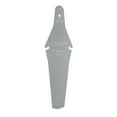 thumbnail image 3 of pitrice Bicycle Fender Plastic Colored Bike Mudguard Bike Rear Dirtboard Cycling Decorative Supplies, Gray, 3 of 9