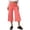 Orange, variant on YVNAURA Women Fold Over Wide Leg Yoga Pants Cropped Loose Fit Capri Pants with Pockets High Waist Stretchy Lightweight Lounge Travel Workout Culottes Casual 2026, Orange,L