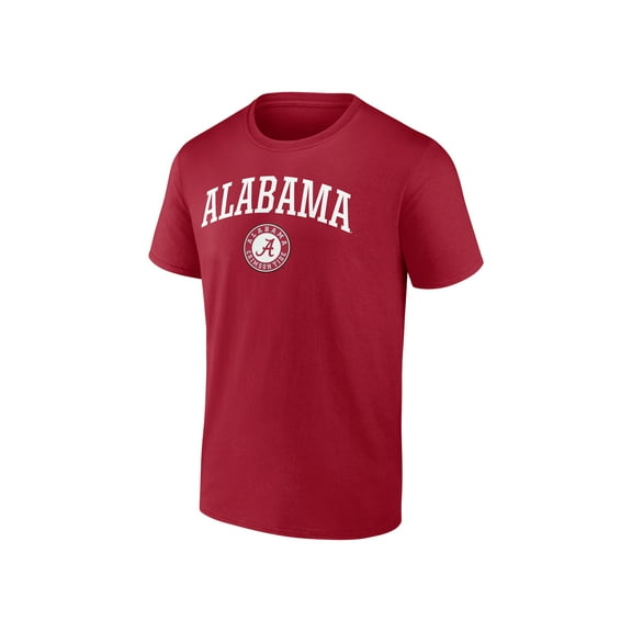 NCAA Alabama Crimson Tide Men's Red Cotton Short Sleeve T Shirt