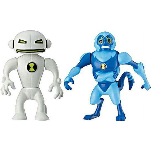 Ben 10 Alien Creation Chamber Spidermonkey & Echo Echo Mini Figure 2-Pack