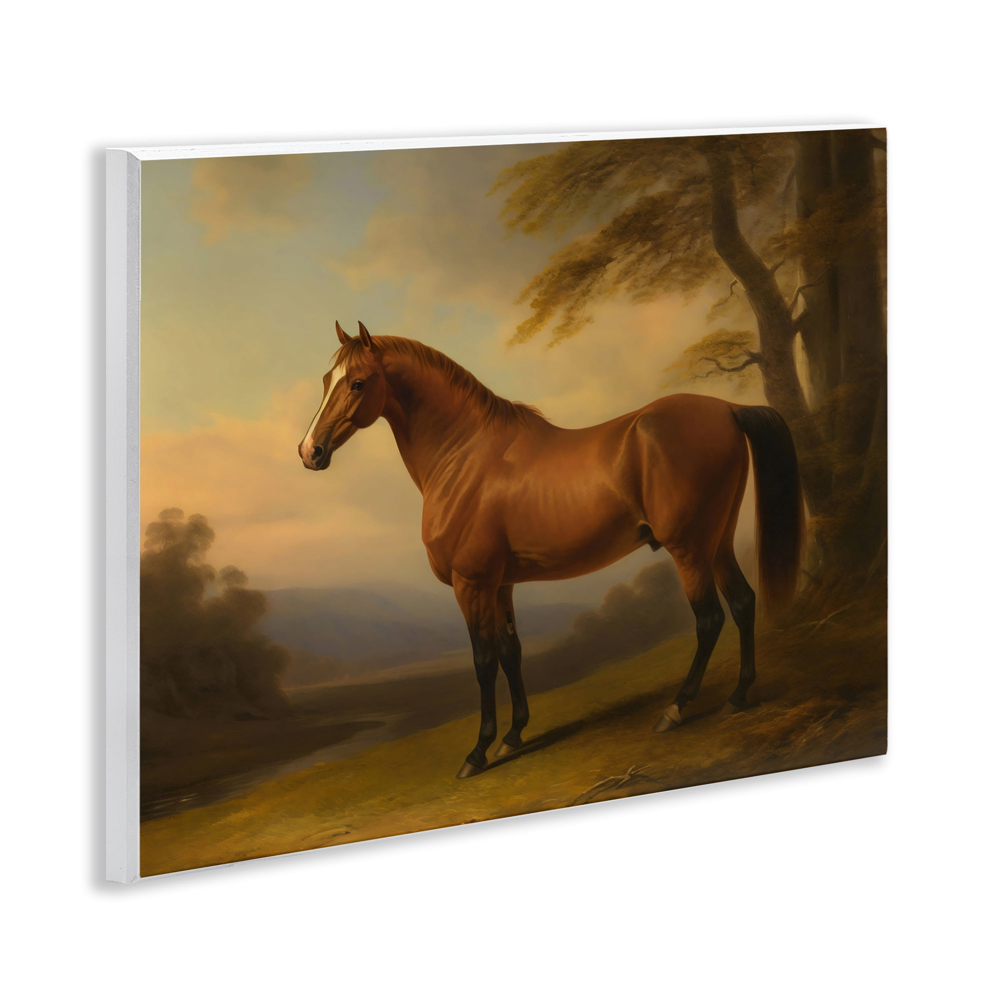 Stupell Industries Vintage Chestnut Horse Wall Plaque Art, design by Creative Studio
