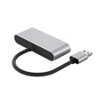 thumbnail image 2 of Adaptador USB 3.0 a HDMI VGA Salida de sincronización HDMI y VGA Monitor HD 1080P Convertidor de audio y video de múltiples pantallas para tableta PC Plata Sunnimix Convertidor de audio y vídeo, 2 of 8