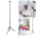 TIIFSWHS Portable IV Pole Drip Bag Stand Intravenous Foldable Pole