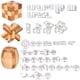 thumbnail image 4 of Juego de rompecabezas de madera VolksRose IQ Challenge, 9 piezas, 4 of 7