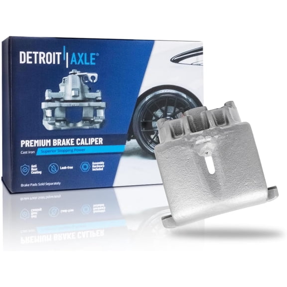 Detroit Axle - Front Right Brake Caliper for Freightliner FL50 FL60 FL70 MB60 MB70, Passenger Side Disc Brake Caliper Replacement