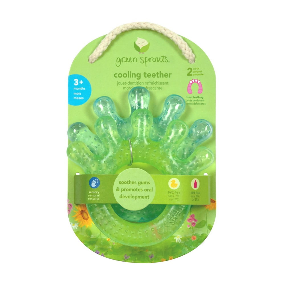 green sprouts cooling teether