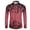 Art Octopus Tentacle, variant on Eagle 1776 California Pattern Hawaiian Shirts for Men USA Flag Patriotic Shirt with Button Slim-Fit Athletic T-shirt Long Sleeve Daily Wear Mens V-neck Lightweight Top