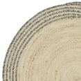 thumbnail image 4 of SAFAVIEH Cape Cod Charmaine Geometric Area Rug, Ivory/Steel Grey, 3' x 3' Round, 4 of 5