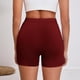 thumbnail image 5 of Pantalones Elásticos de Cintura para Mujeres Color Sólido Pantalones Cortos de Yoga de Cintura Alta Pantalones Delgados de Verano Casual, 5 of 6