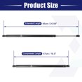 thumbnail image 3 of Unique Bargains 2pcs Black Rear Trunk Lift Supports Struts Shocks Gas Spring 04894554AC for Dodge Grand Caravan 2001-2007, 3 of 6