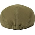 thumbnail image 7 of 2Pack Men Cotton Newsboy Cap Soft Fit Cabbie Hat, 7 of 7