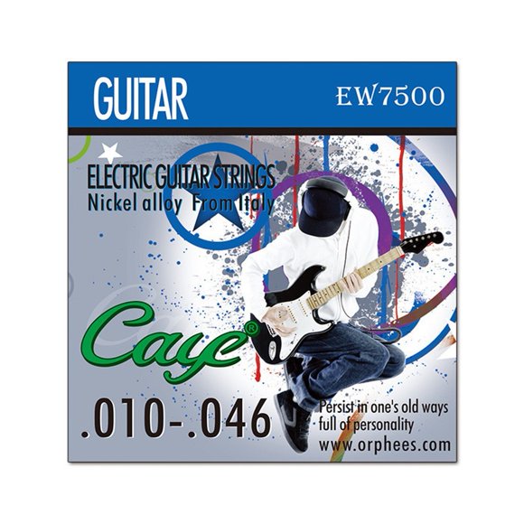 Orphee Caye EW Electric Guitar Strings Hexagonal Carbon Steel 10-46 09-46 09-42