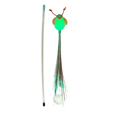 KONG® Teaser Glow Firefly Long Wand Cat Toy