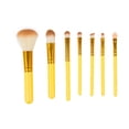 thumbnail image 1 of Set de brochas de maquillaje, 7 unidades, para sombra de ojos, colorete, polvo suelto, 1 of 2