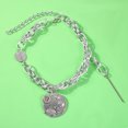 thumbnail image 2 of Collier de Charme Punk Alliage Exagéré Gros Pendentif Collier Chaîne Collier, 2 of 8