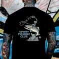 thumbnail image 3 of Cowboy Fishing Club Graphic T-Shirt – Western Rodeo Fisherman Tee with Vintage Lasso Design – Unisex Outdoor Fishing Shirt, 3 of 6