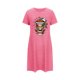 thumbnail image 4 of Camisón corto de talla grande para mujer, camisón de manga corta con estampado de pecho a la moda, camisón para mujer, 4 of 5
