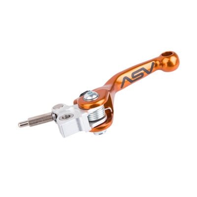 ASV F4 Series Standard Clutch Lever Orange for KTM Freeride 250 R 2015-2017