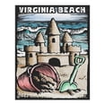 thumbnail image 2 of Virginia Beach, Virginia, Sandcastle, Scratchboard (1000 Piece Puzzle, Size 19x27, Challenging Jigsaw Puzzle for Adults and Family, Made in USA), 2 of 4