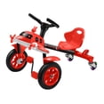 thumbnail image 4 of Drifting Go Kart Ride en juguete Ajustable al aire libre Práctico Classic Electric Go Kart Scooter para niños para niños de más de 6 años niños niños Rojo, 4 of 8
