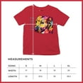 thumbnail image 5 of Tee Hunt Colorful Pit Bull Youth T-Shirt Dog Wags Its Tail with Its Heart Kids, Red, Small, 5 of 5
