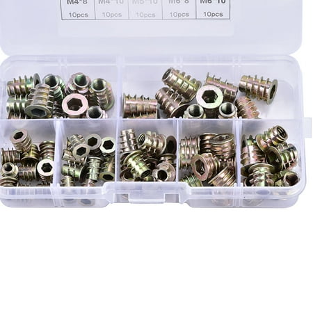 

Domqga Barrel Nut For Furniture Compact Furniture Insert Nut For Plywood Pine