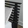 thumbnail image 3 of Signature Design by Ashley Danziar Engineered Wood King Slat Headboard in Black, 3 of 4