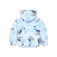 thumbnail image 3 of Bluey, Girls & Big Girls Graphic Zip Up Puffer Jacket, Sizes 4-12, 3 of 3