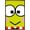 Bronze Framed Version, variant on Hello Kitty and Friends - Keroppi Close-Up Wall Poster, 22.375" x 34"