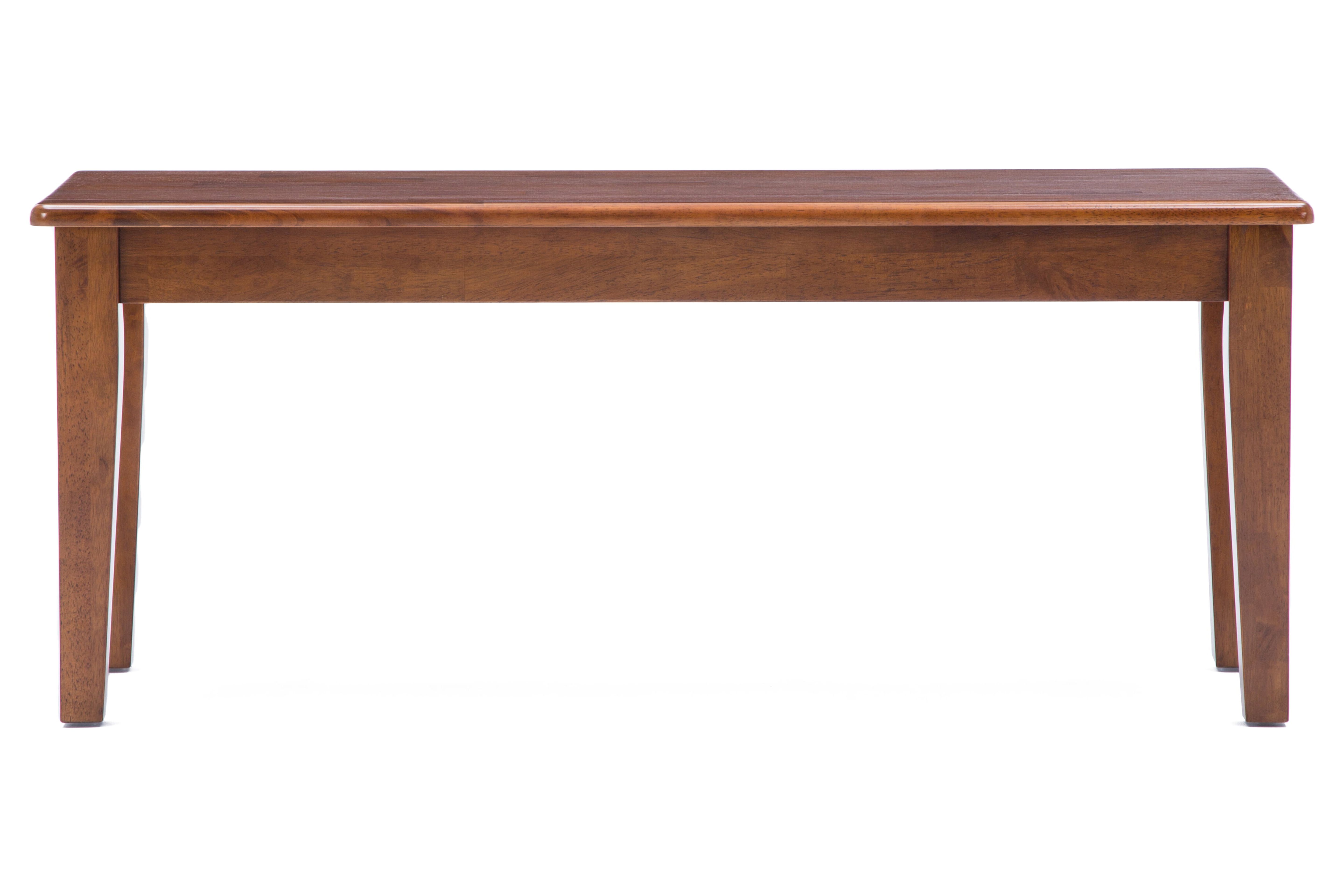 Boraam Shaker 18" Dining Bench, Walnut photo 2