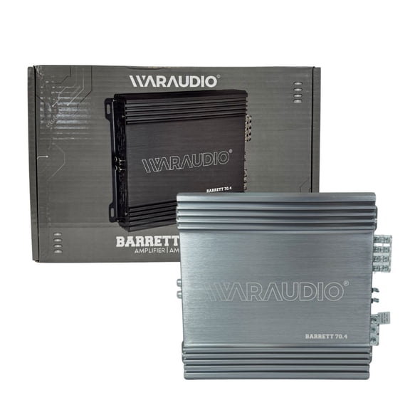 AMPLIFICADOR WARAUDIO BARRETT 4 CANALES 70.4 OX