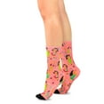 thumbnail image 2 of Mary Blair Classic Animation Novelty Women Crew Printed Socks, 2 of 9
