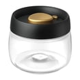 thumbnail image 4 of DOMELAY Recipiente hermético para granos de café, tarro de vidrio para almacenamiento, sellado, 500 ml, 4 of 8
