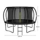 thumbnail image 2 of Trampolín Infantil 10 Ft Postes Curvos Con Red De Seguridad Para Exterior, 2 of 2