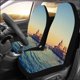 thumbnail image 2 of ABPHQTO Juego de 2 fundas para asientos de coche con vista al paisaje urbano, protector universal para asientos delanteros de coche, apto para coche, SUV, sedán, camión, 2 of 3